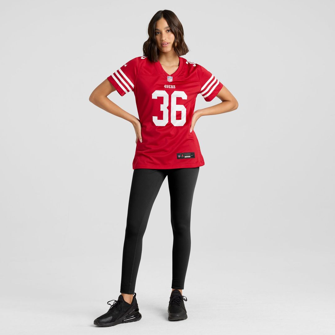 Marques Sigle San Francisco 49ers Nike Women's Team Game Jersey -  Scarlet