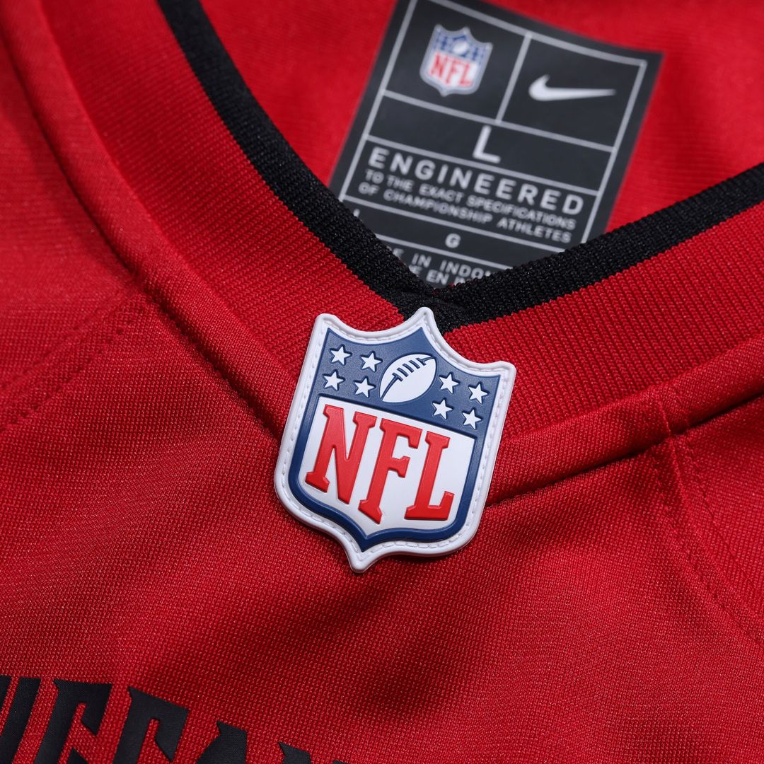 Number 1 Groom Tampa Bay Buccaneers Nike Game Jersey - Red