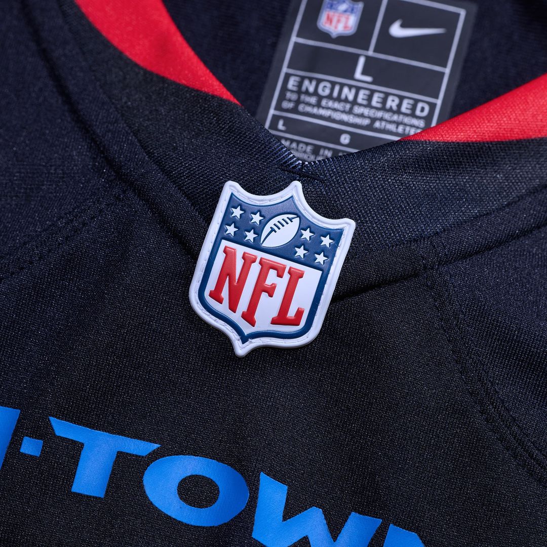 Tank Dell Houston Texans Nike 2nd Alternate Game Jersey -  Navy