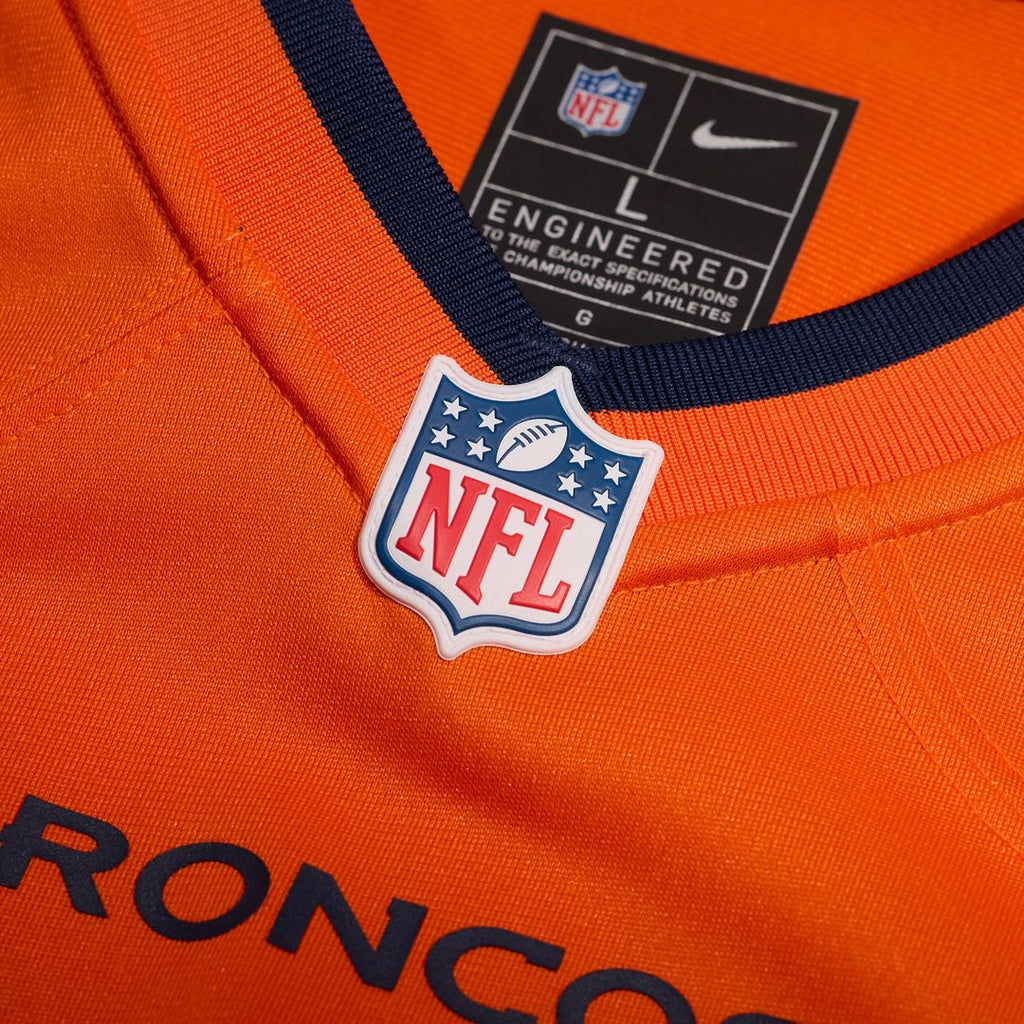 Denver Broncos Nike Team Custom Game Jersey - Orange