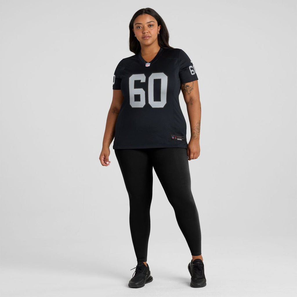 Charles Grant Las Vegas Raiders Nike Women's Team Game Jersey -  Black