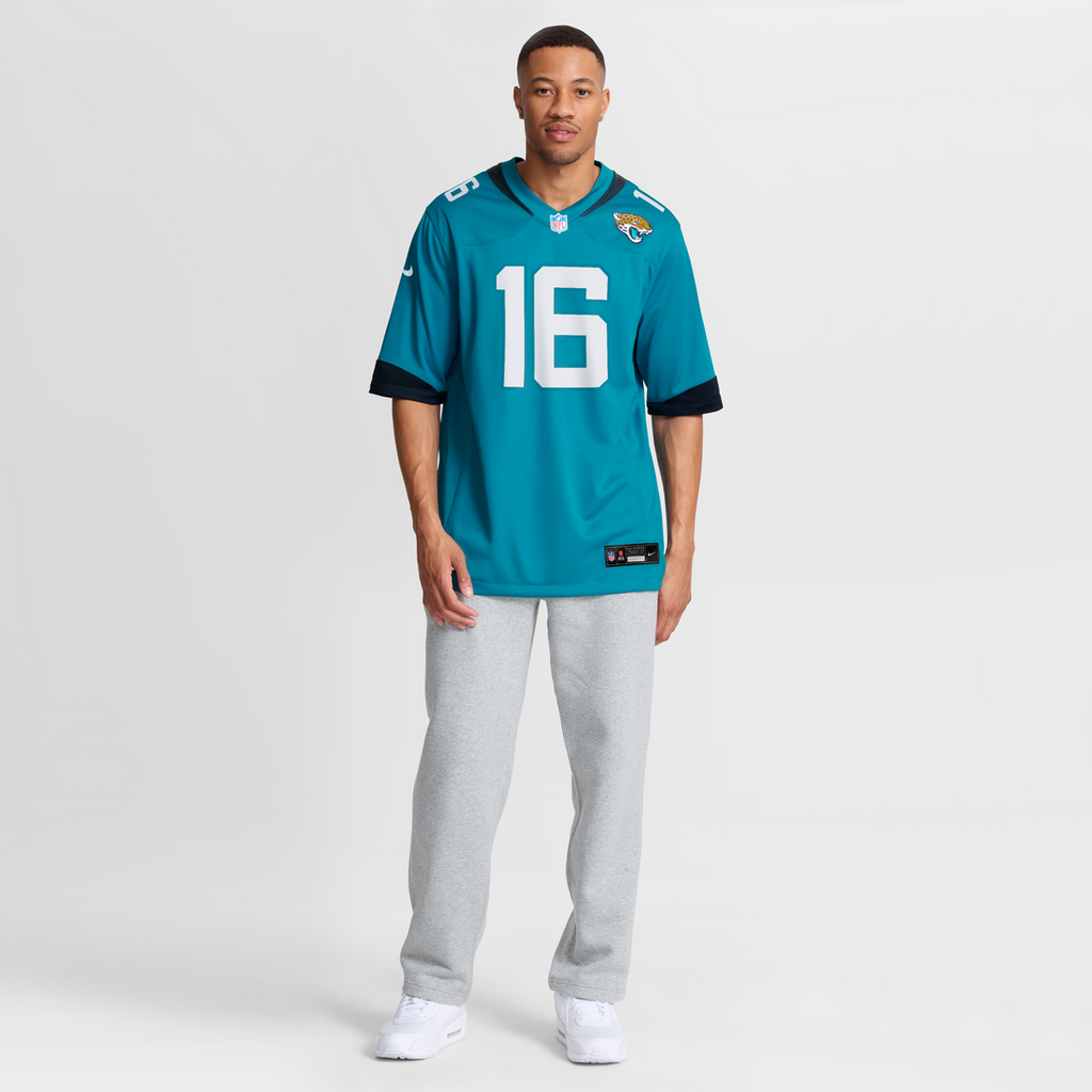 Trevor Lawrence Jacksonville Jaguars Nike Home Game Jersey - Teal