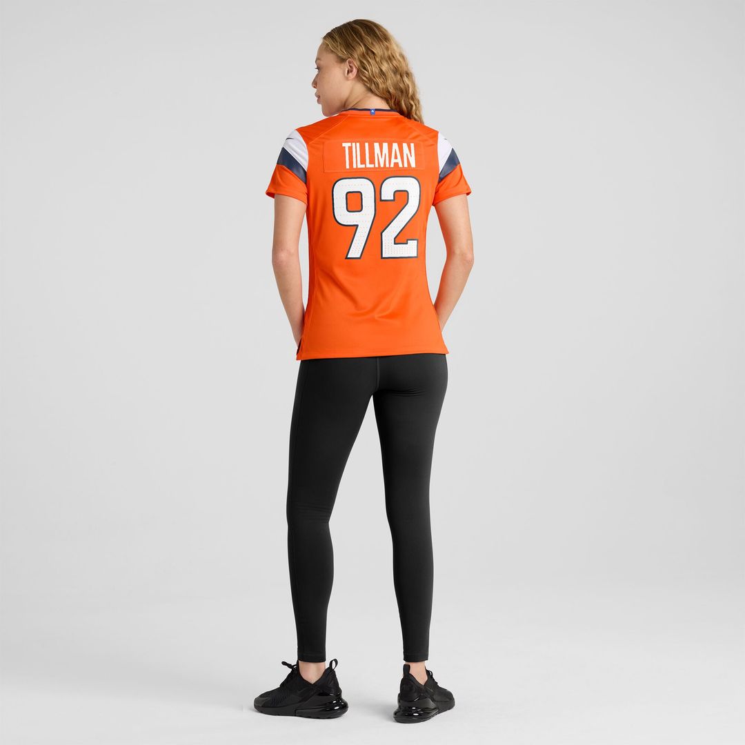Dondrea Tillman Denver Broncos Nike Women's Team Game Jersey -  Orange