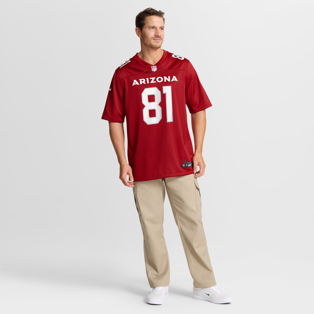 Travis Vokolek Arizona Cardinals Nike Team Game Jersey -  Cardinal