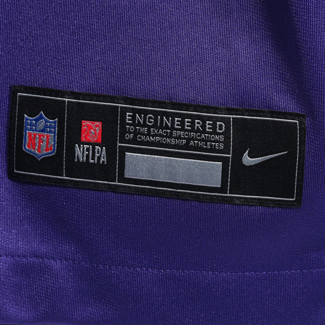 T.J. Hockenson Minnesota Vikings Nike Game Player Jersey - Purple