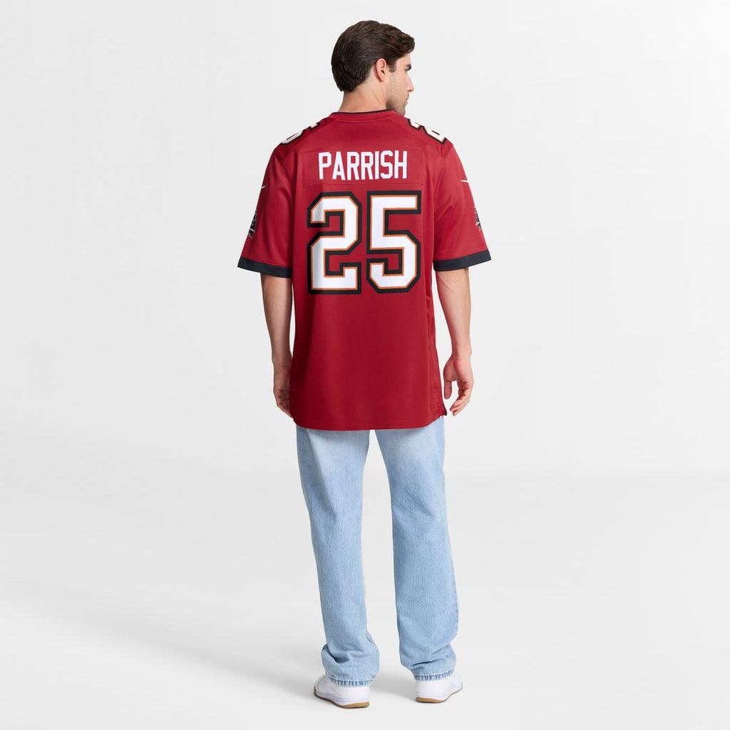 Jacob Parrish Tampa Bay Buccaneers Nike Team Game Jersey -  Red