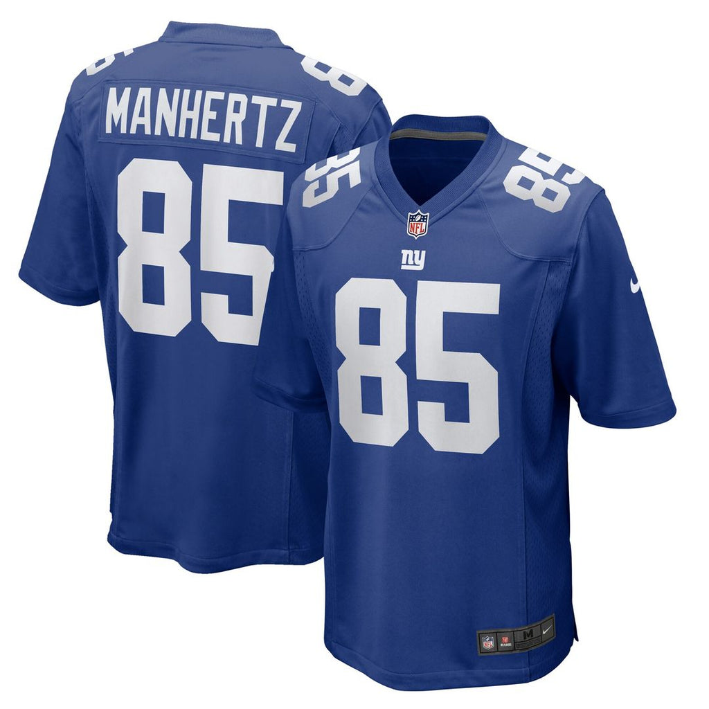 Chris Manhertz New York Giants Nike Team Game Jersey -  Royal