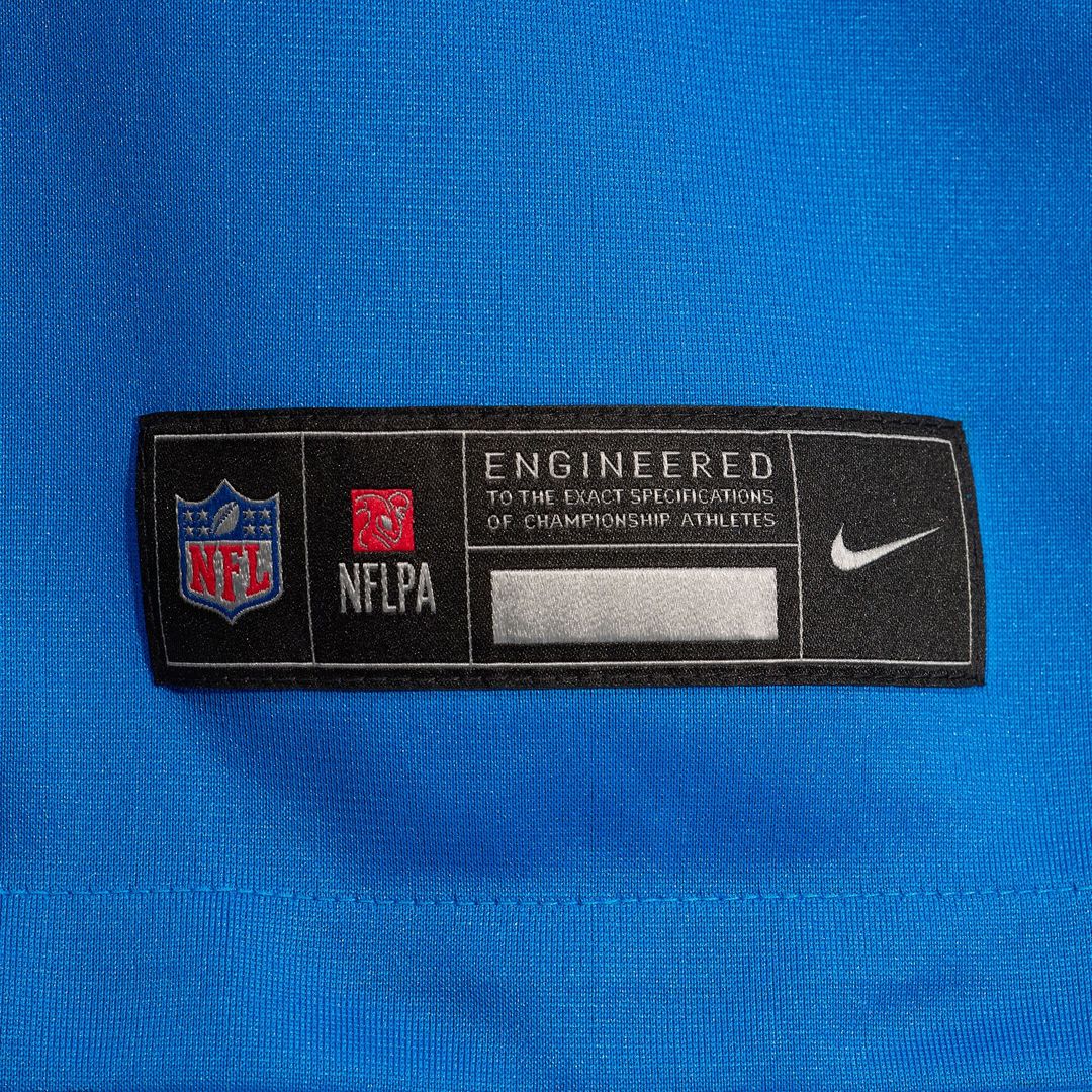 Alex Anzalone Detroit Lions Nike Alternate Game Jersey -  Blue