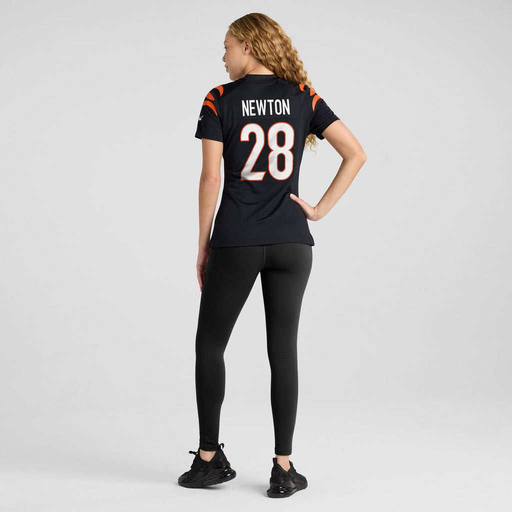 Josh Newton Cincinnati Bengals Nike Women's  Game Jersey -  Black