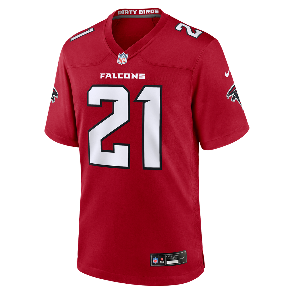 Deion Sanders Atlanta Falcons Nike Retired Player Game Jersey - White