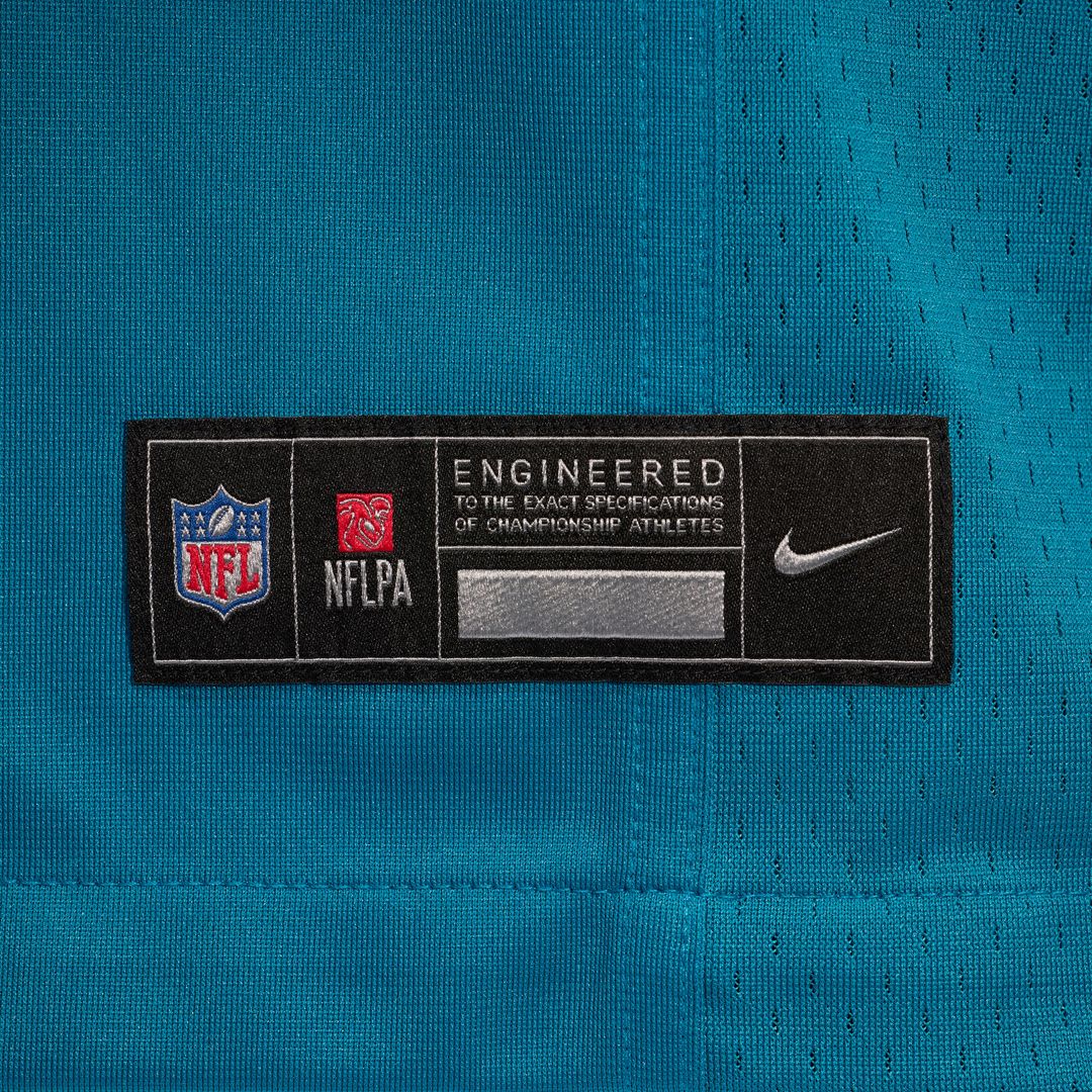 DaVon Hamilton Jacksonville Jaguars Nike Game Jersey - Teal