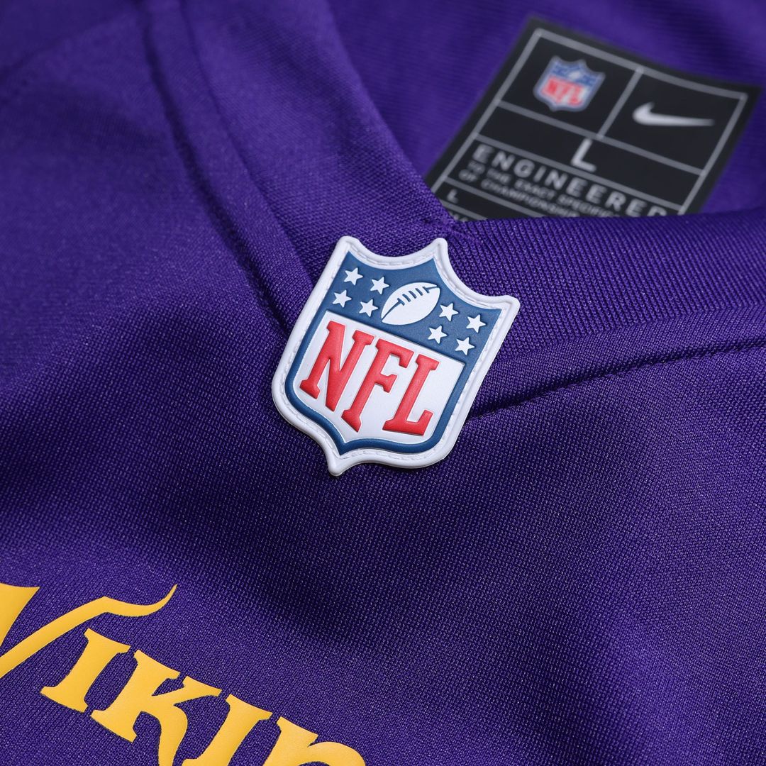 Andrew Booth Jr. Minnesota Vikings Nike Player Game Jersey - Purple