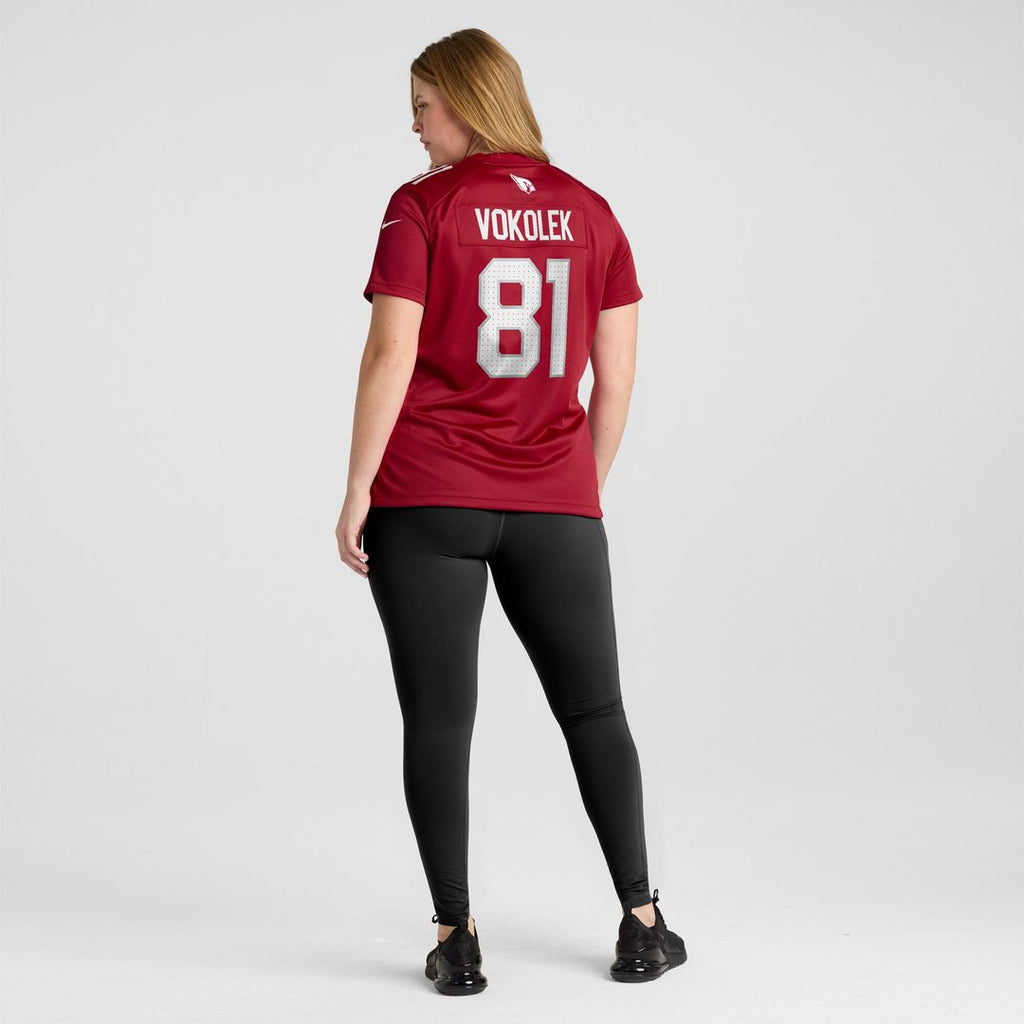 Travis Vokolek Arizona Cardinals Nike Women's  Game Jersey -  Cardinal