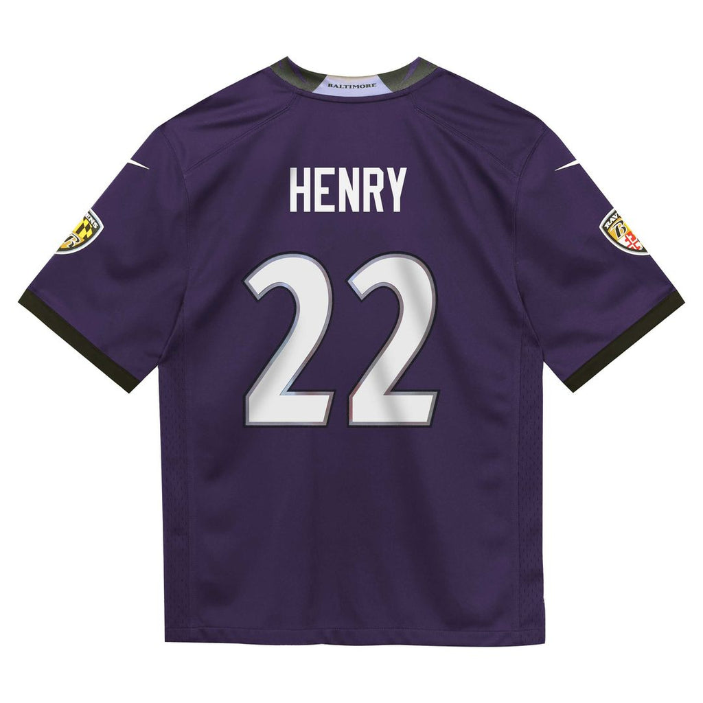 Derrick Henry Baltimore Ravens Nike Preschool Team Game Jersey - Purple
