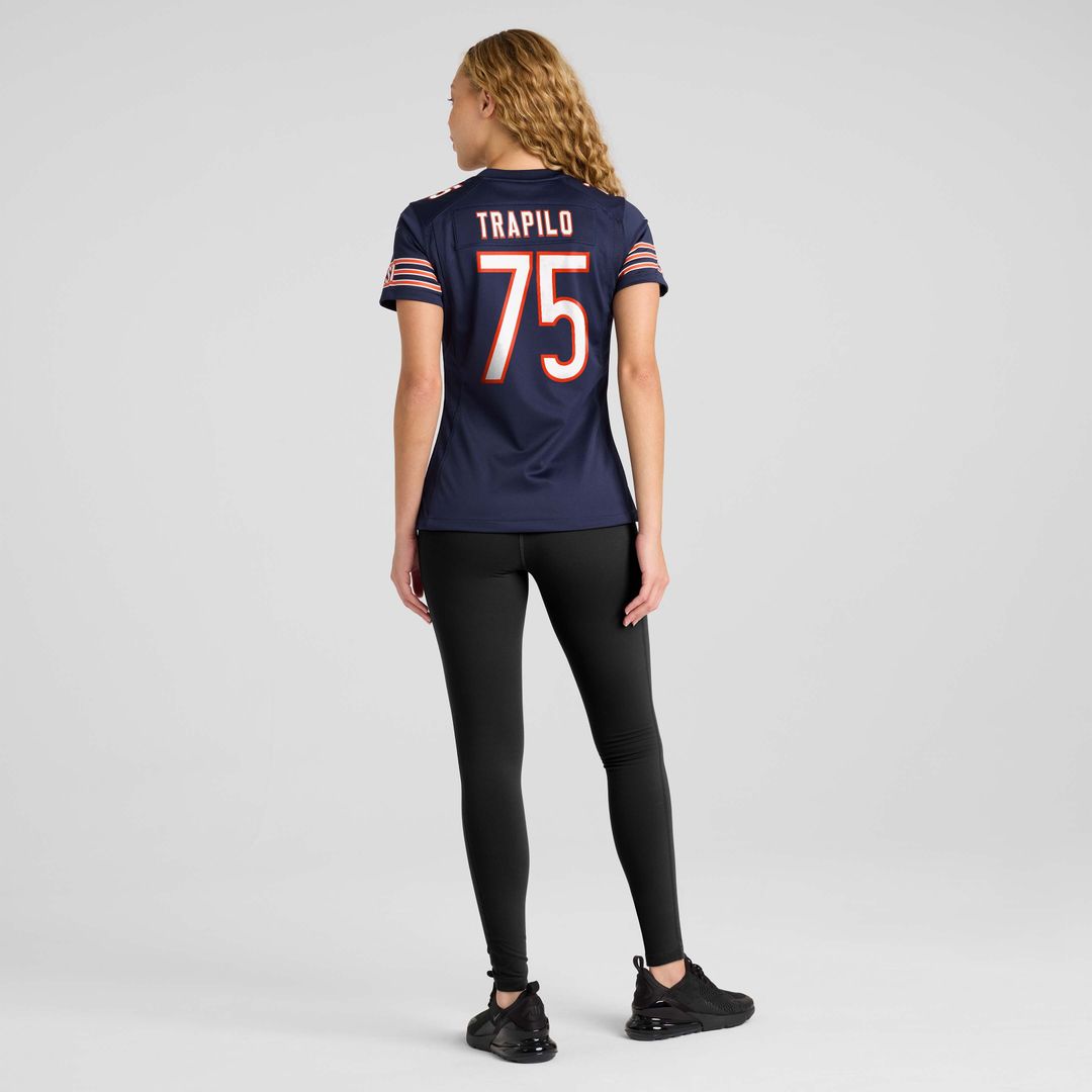 Ozzy Trapilo Chicago Bears Nike Women's Team Game Jersey -  Navy