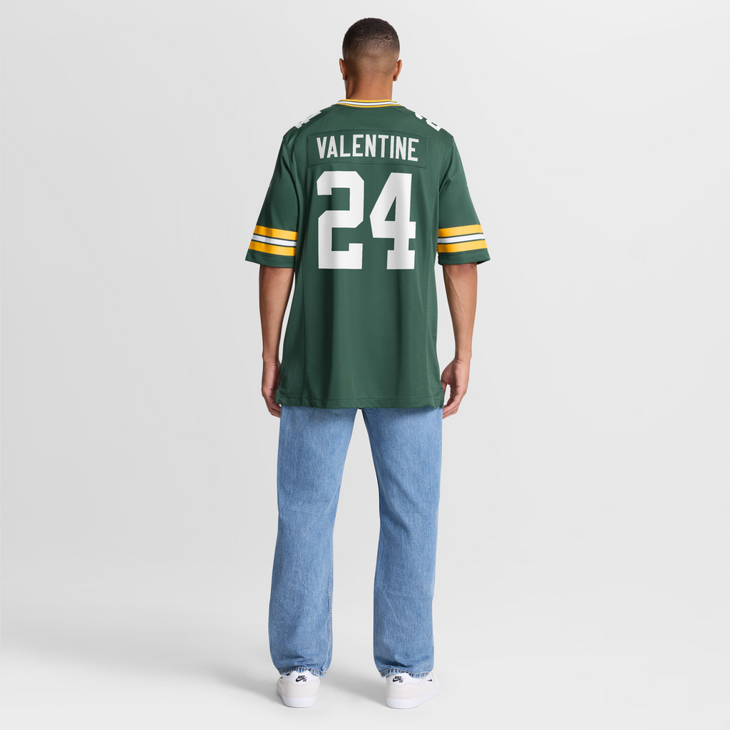 Carrington Valentine Green Bay Packers Nike  Game Jersey -  Green