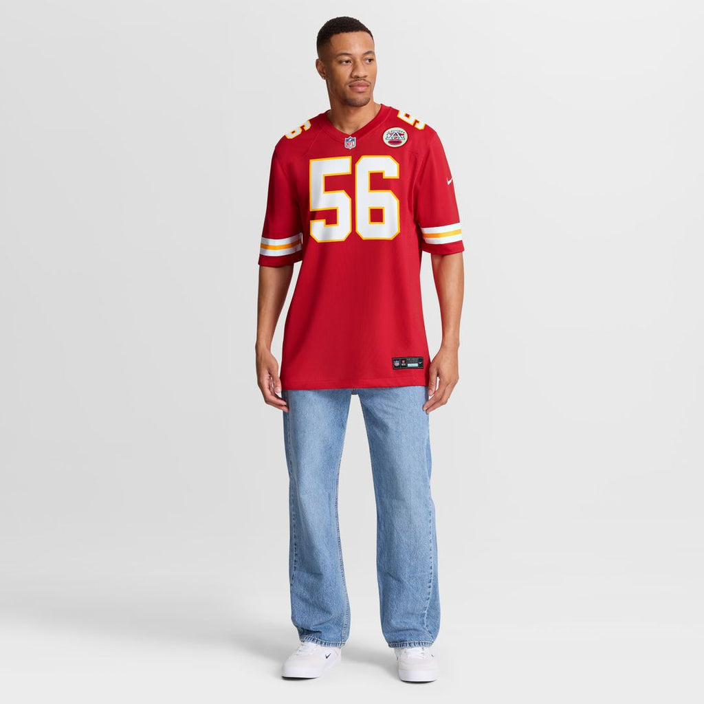 George Karlaftis Kansas City Chiefs Nike Player Game Jersey - Red