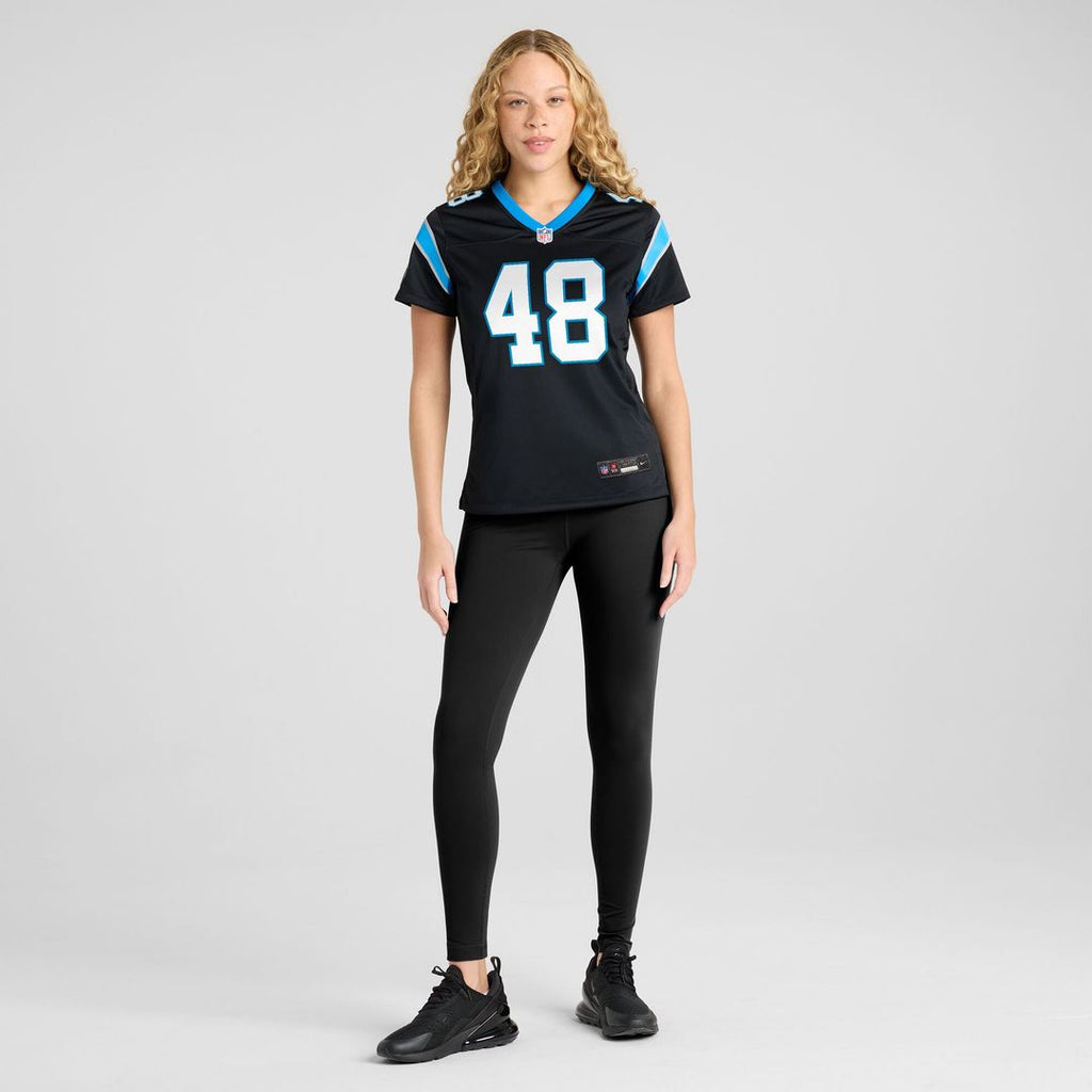 Thomas Incoom Carolina Panthers Nike Women's Team Game Jersey -  Black