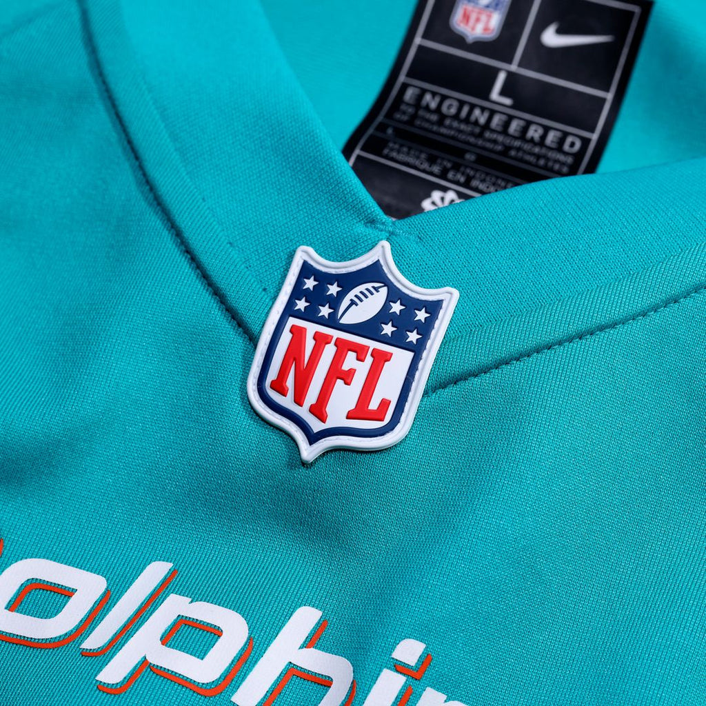 Ifeatu Melifonwu Miami Dolphins Nike Team Game Jersey -  Aqua