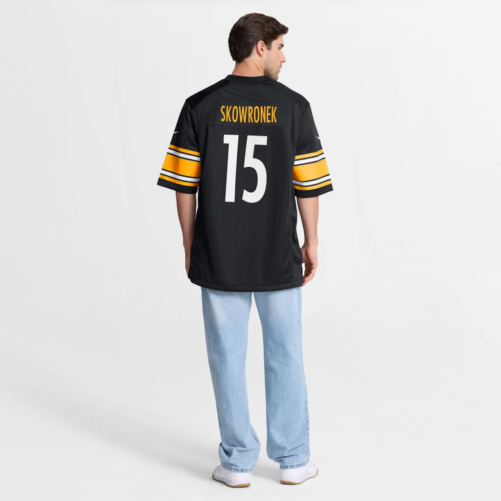 Ben Skowronek Pittsburgh Steelers Nike Team Game Jersey -  Black