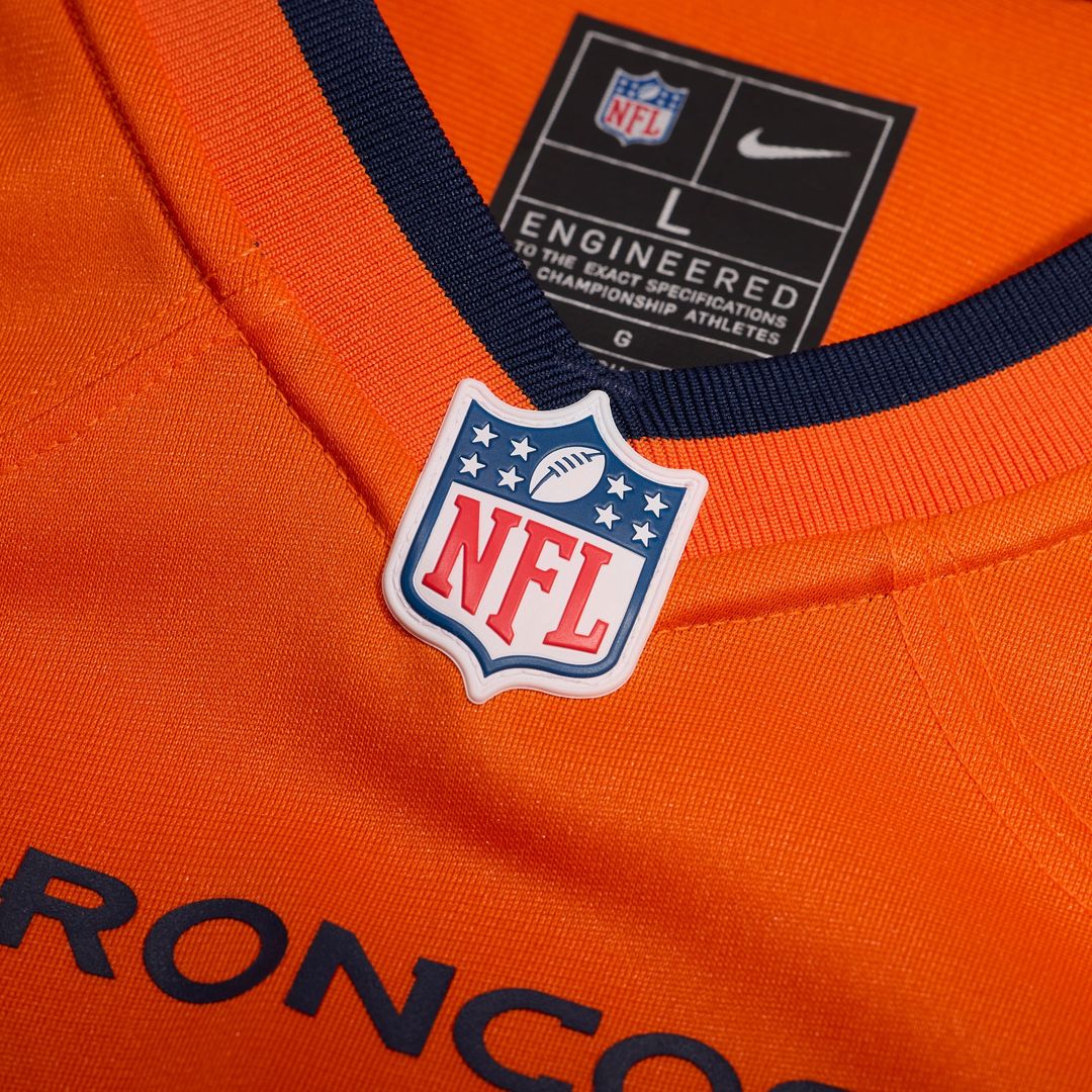 Jaleel McLaughlin Denver Broncos Nike Game Jersey -  White