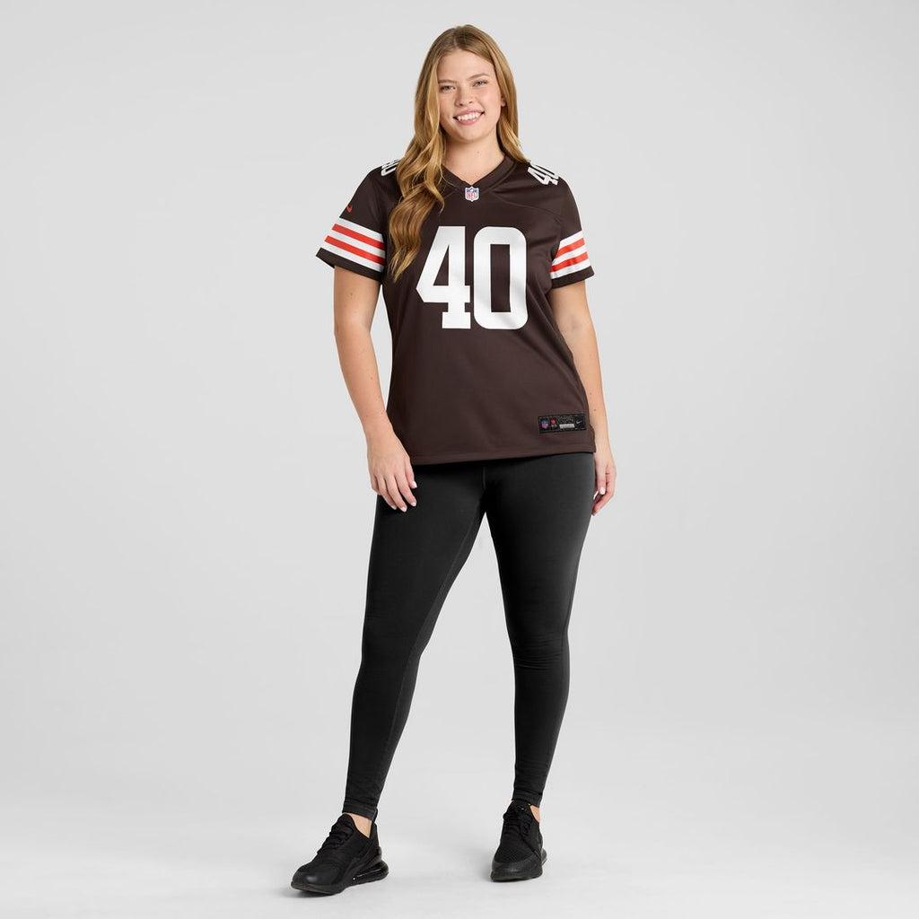 Nathaniel Watson Cleveland Browns Nike Women's  Game Jersey -  Brown