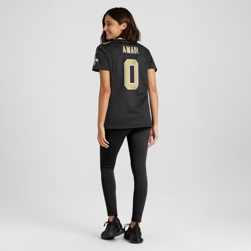 Ugo Amadi New Orleans Saints Nike Women's Team Game Jersey -  Black