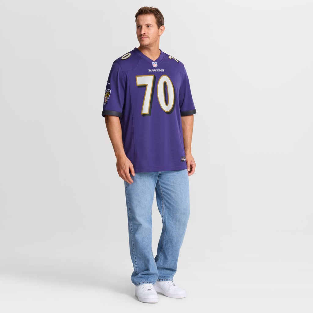 Roger Rosengarten Baltimore Ravens Nike Team Game Jersey -  Purple