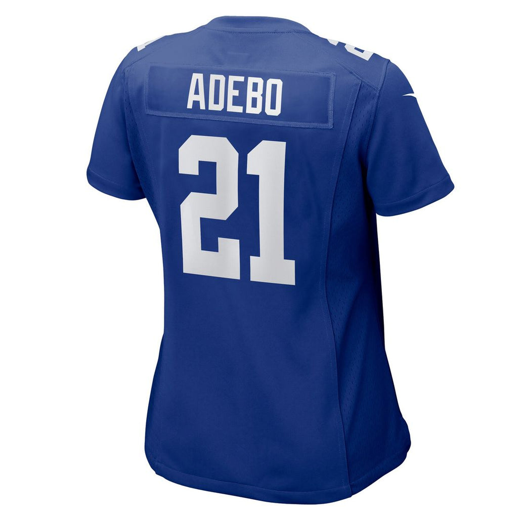 Paulson Adebo New York Giants Nike Women's Team Game Jersey -  Royal