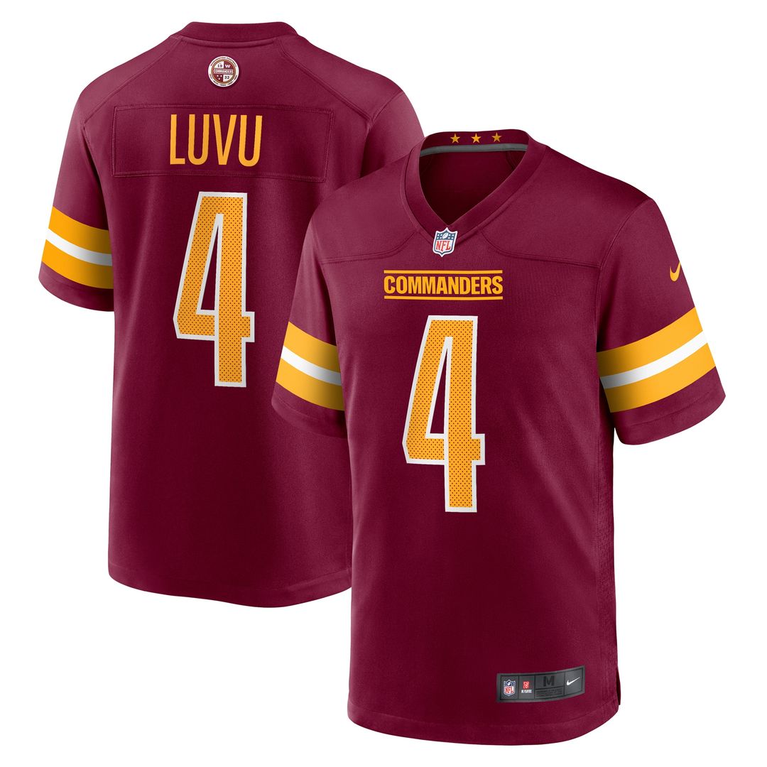 Frankie Luvu Washington Commanders Nike  Game Jersey -  Burgundy