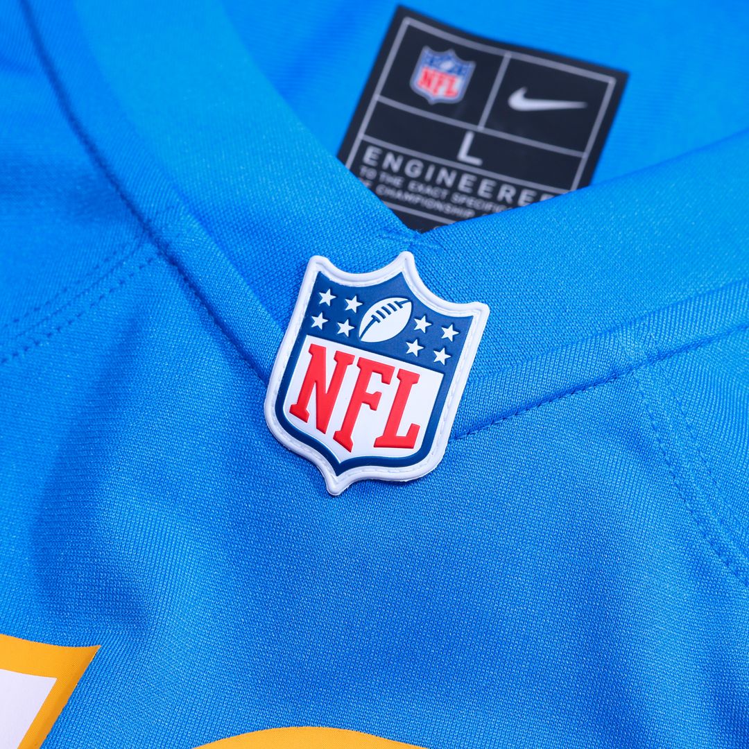 Justin Herbert Los Angeles Chargers Nike Alternate Charger Power Game Player Jersey - Gold