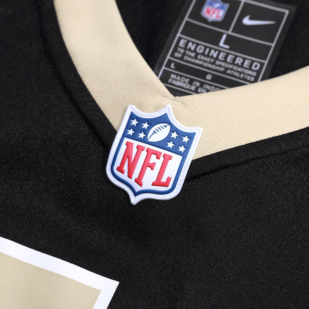 Velus Jones Jr. New Orleans Saints Nike Team Game Jersey -  Black