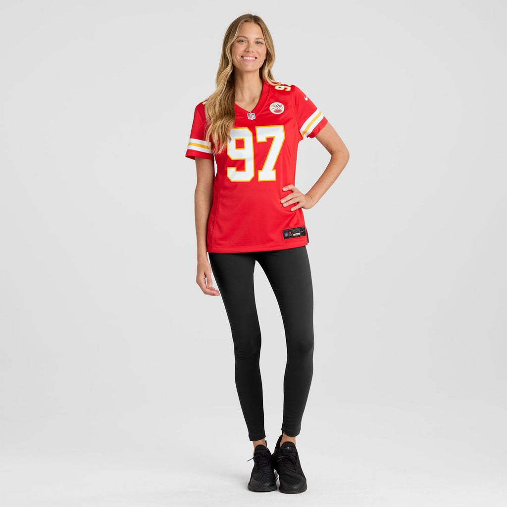 Ashton Gillotte Kansas City Chiefs Nike Women's Team Game Jersey -  Red