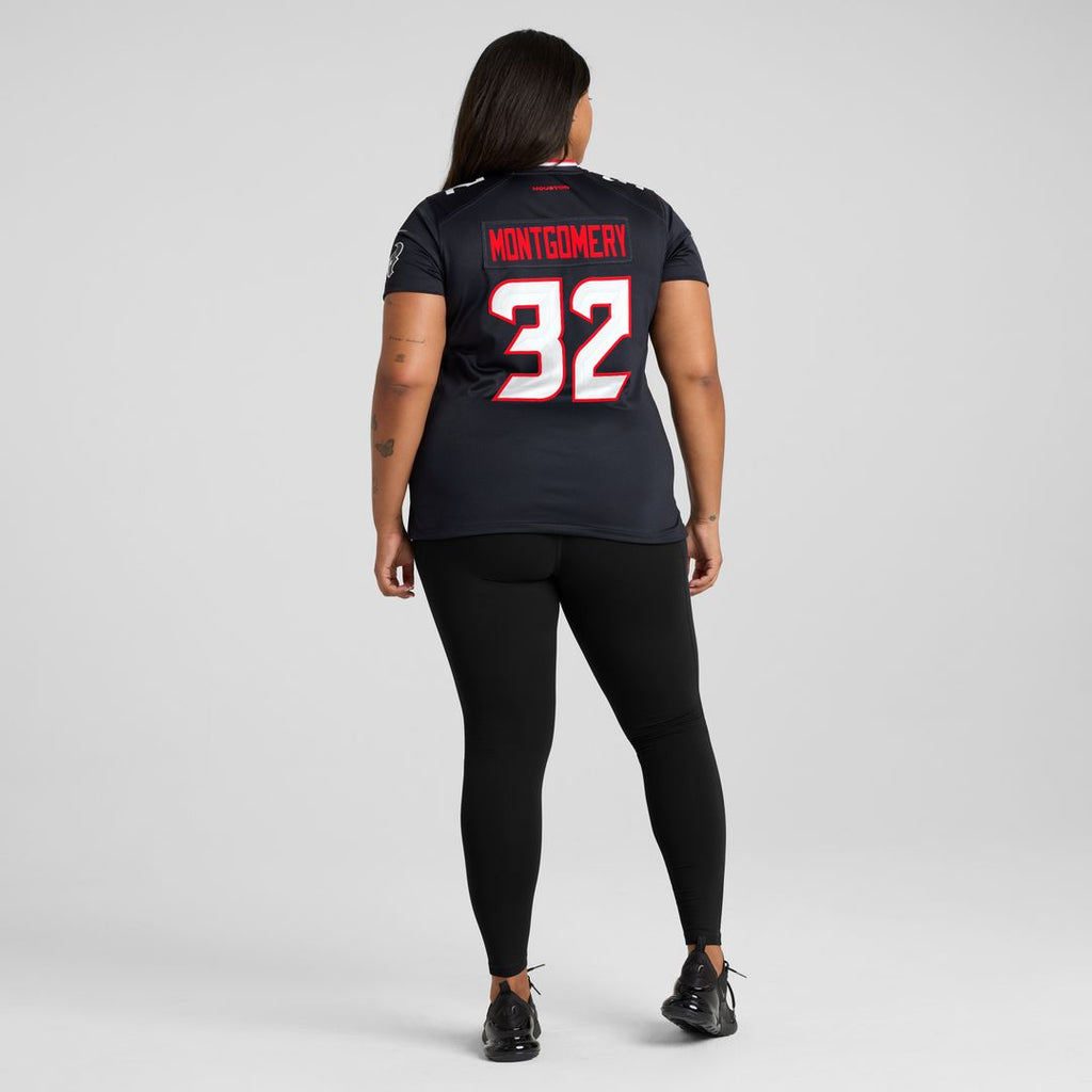 David Montgomery Houston Texans Nike Women's Game Jersey - Navy