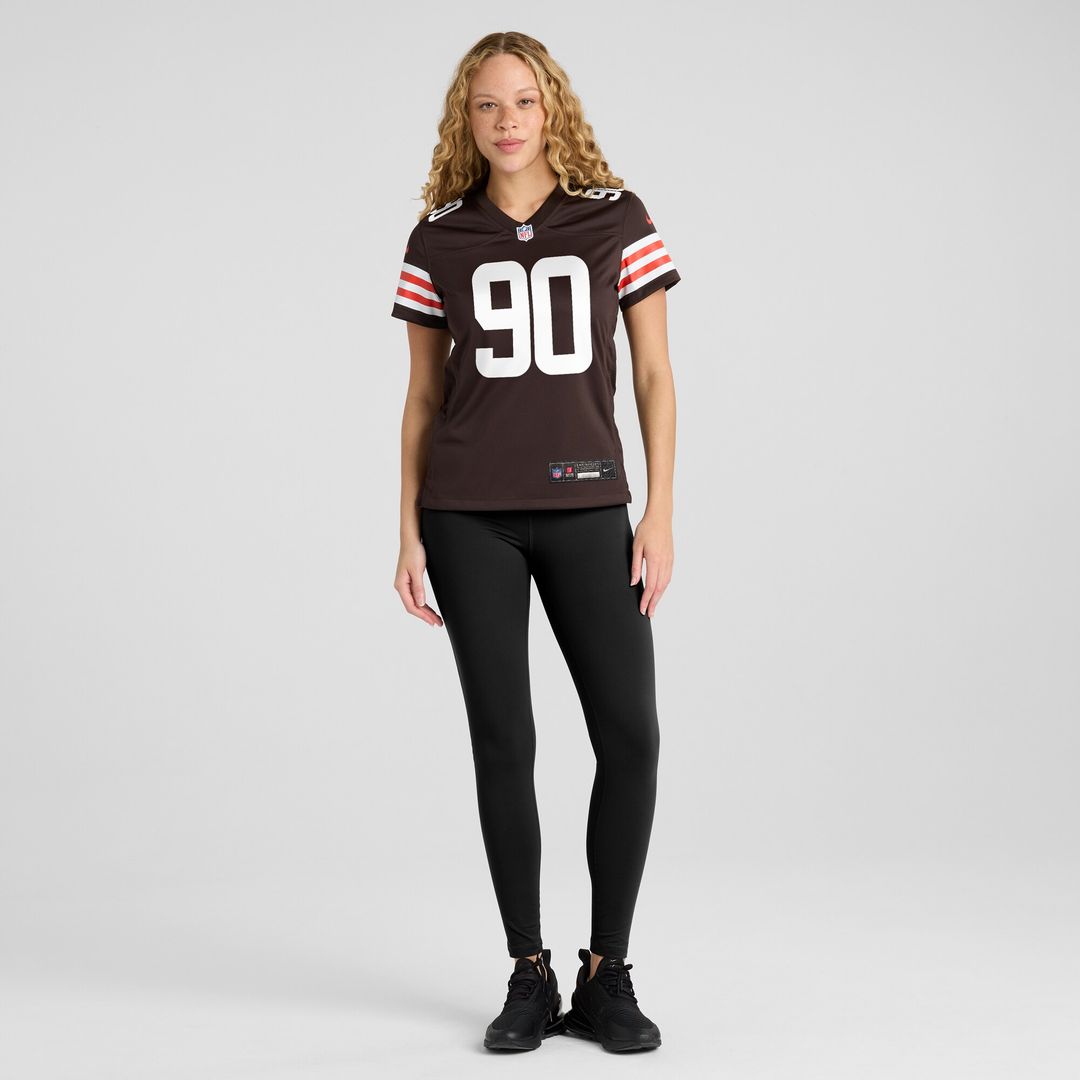 Maurice Hurst II Cleveland Browns Nike Women's  Game Jersey -  Brown
