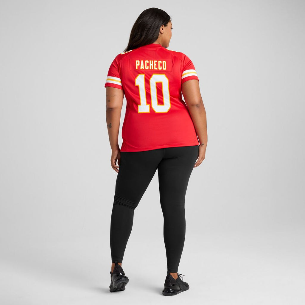 Isiah Pacheco Kansas City Chiefs Nike Women's Game Player Jersey - Red