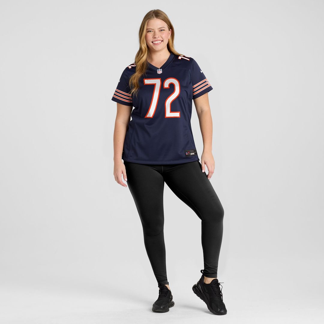 Kiran Amegadjie Chicago Bears Nike Women's  Game Jersey -  Navy