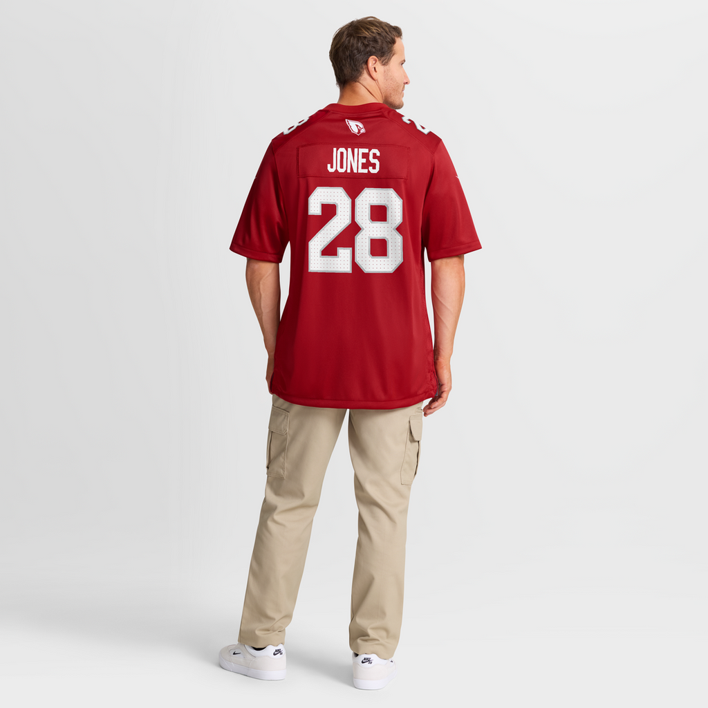 Elijah Jones Arizona Cardinals Nike Team Game Jersey -  Cardinal