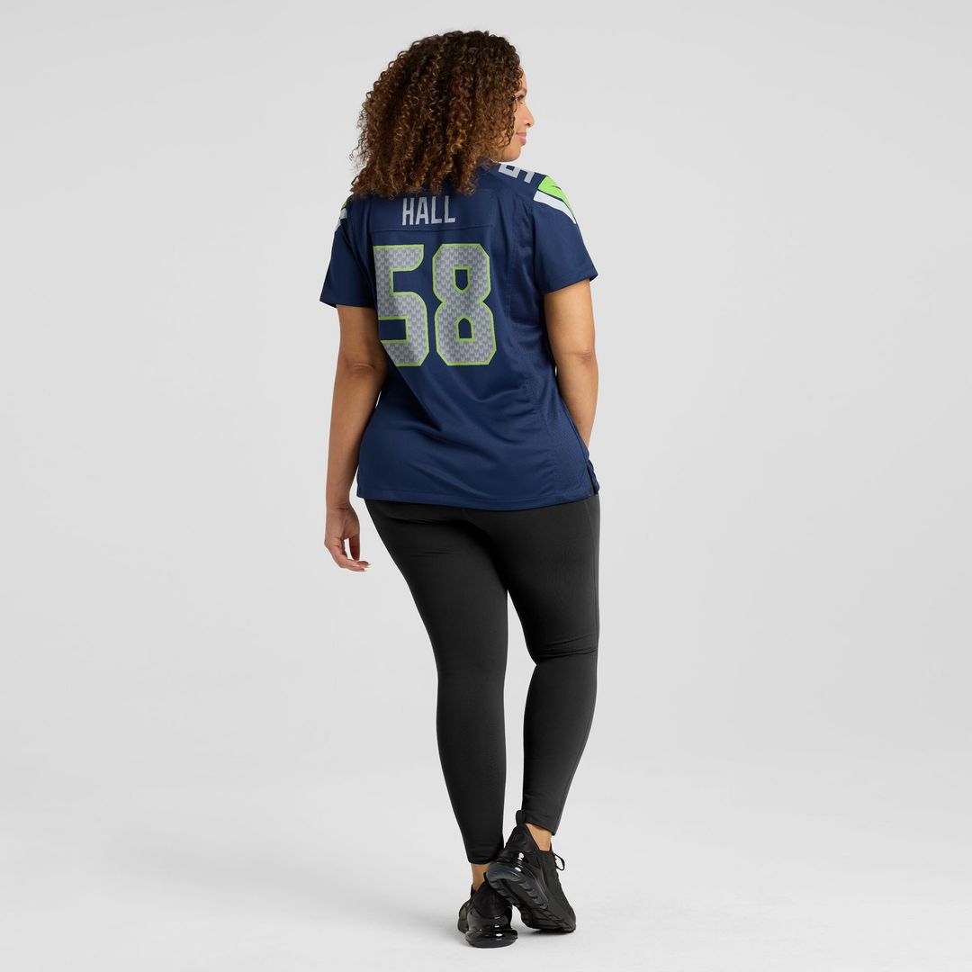Derick Hall Seattle Seahawks Nike Women's Team Game Jersey -  College Navy
