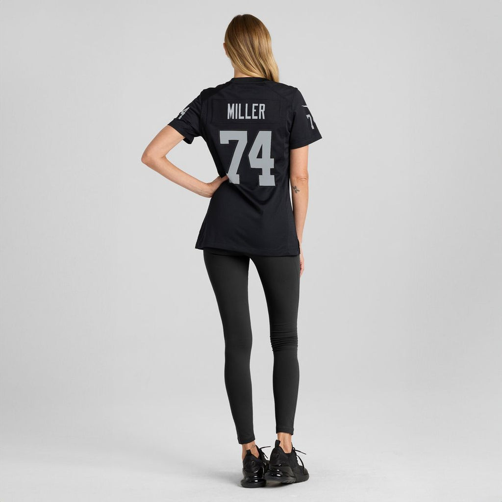 Kolton Miller Las Vegas Raiders Nike Women's Game Jersey - Black