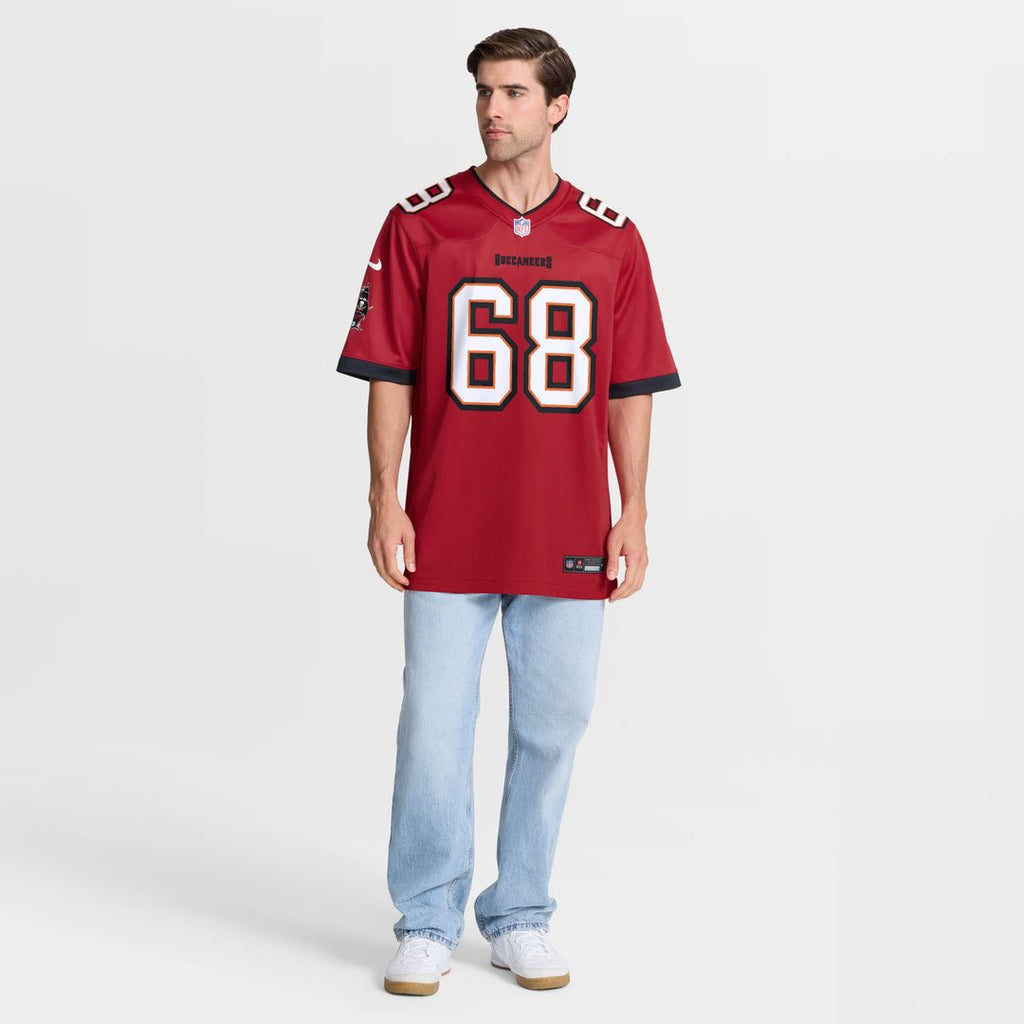 Ben Bredeson Tampa Bay Buccaneers Nike  Game Jersey -  Red