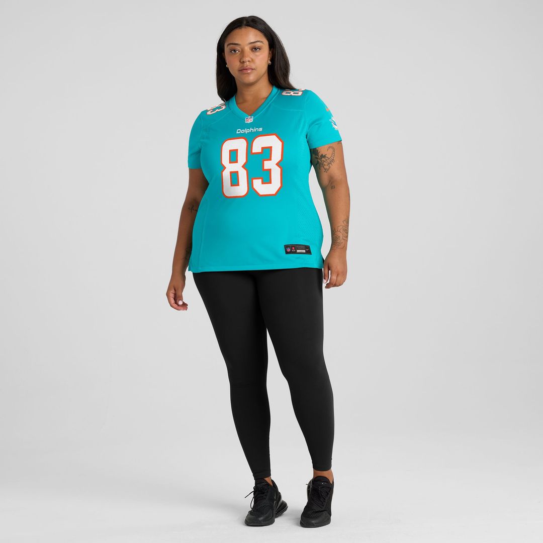 Darren Waller Miami Dolphins Nike Women's Team Game Jersey -  Aqua